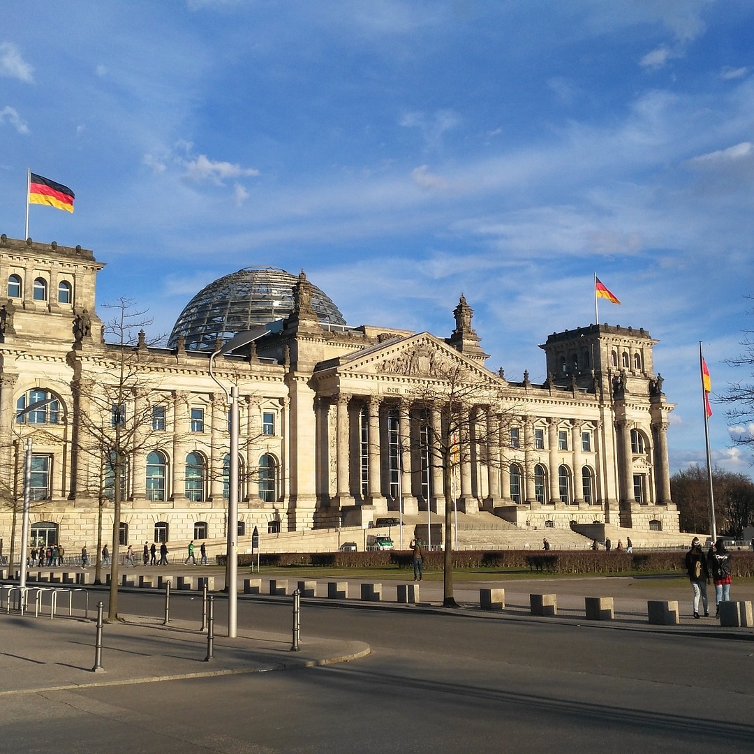 The Reichstag in Berlin, Germany